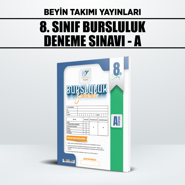 BTAKIMI 08.SINIF BURSLULUK DENEME KULÜBÜ A -25-26