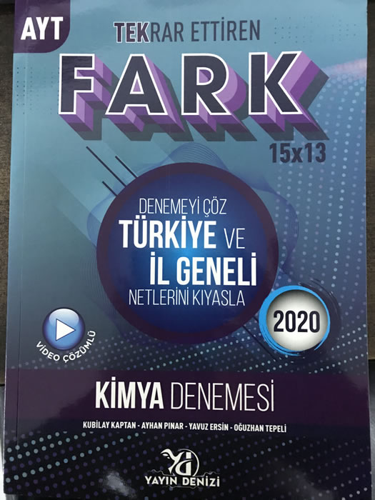 *YKS AYT FARK DENEME TEK KİMYA (15X13) -2020