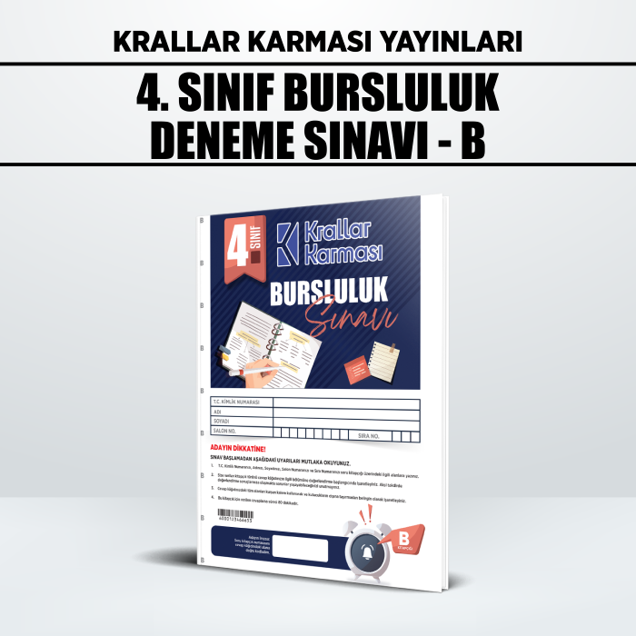 KRALLAR 04.SINIF BURSLULUK DENEME KULÜBÜ B -25-26