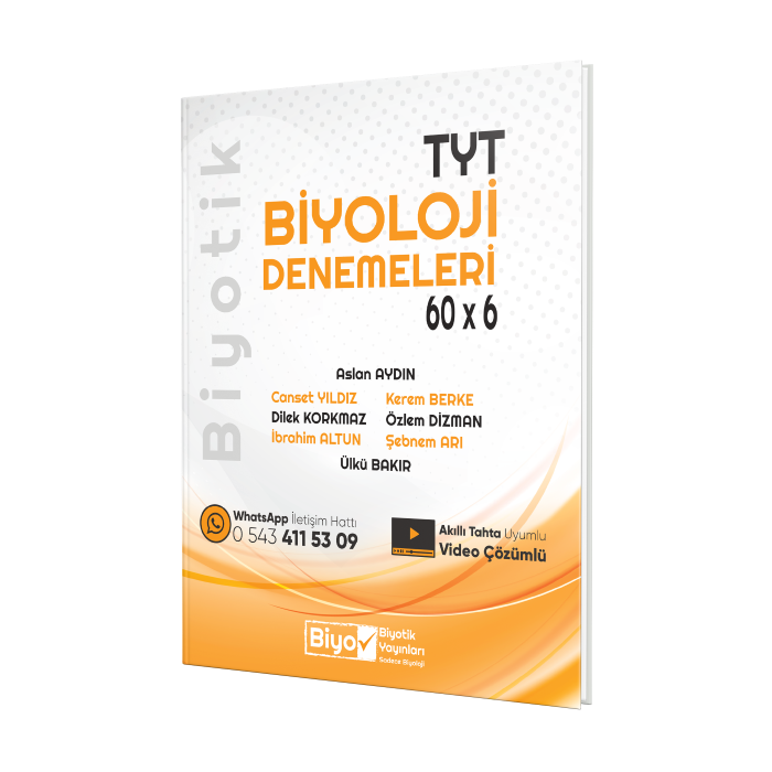 BİYOTİK TYT DENEME (60*6) BİYOLOJİ - 2024-25
