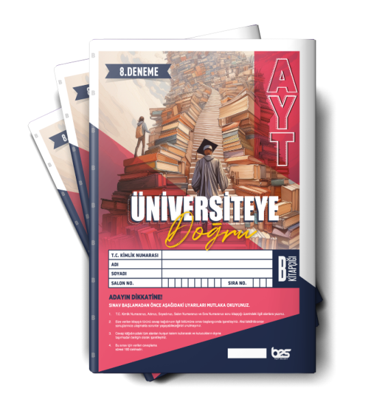 ÜNİVERSİTEYE DOĞRU YKS AYT DENEME 08-B - 2025-26