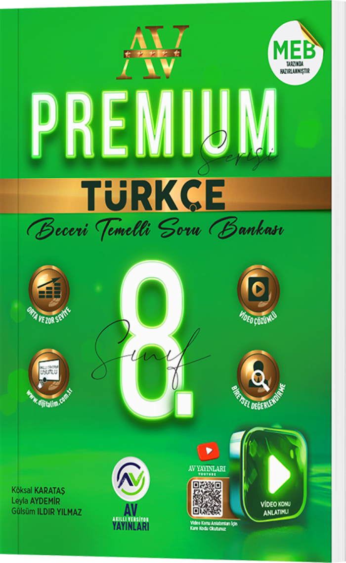 8.SINIF AV PREMİUM S.B. TÜRKÇE - 25-26
