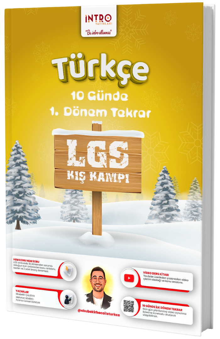 8.SINIF 10 GÜNDE KIŞ KAMPI TÜRKÇE - 25-26