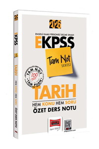 EKPSS TAM NOT SRS TARİH HEM KONU SORU -2025