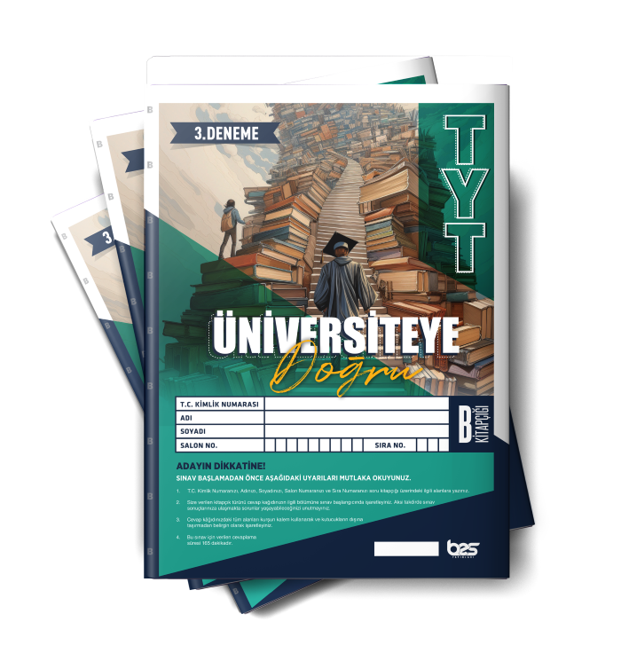 ÜNİVERSİTEYE DOĞRU TYT DENEME TARAMA 03-B - 25-26