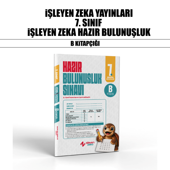 İŞLEYEN 07.SINIF HAZIR BULUNUŞLUK SINAVI B - 26-27