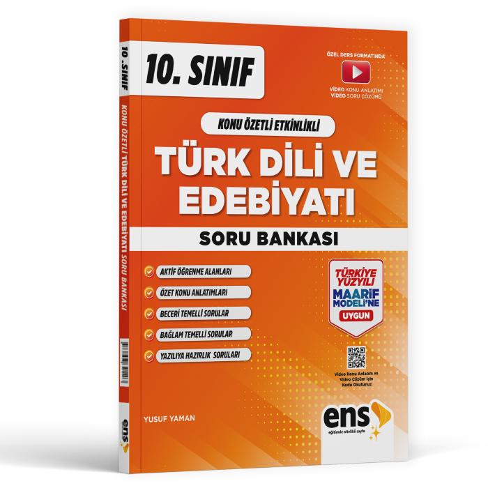 ENS 10.SINIF MAARİF KÖS EDEBİYAT - 2026-27
