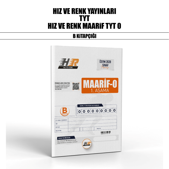 HIZ RENK MAARİF DENEME KULÜBÜ SNV B - 26-27
