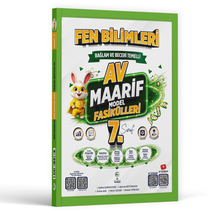 AV 7.SINIF MAARİF FASİKÜL FEN BİLİMLERİ - 26-27