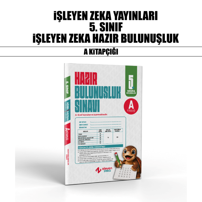İŞLEYEN 05.SINIF HAZIR BULUNUŞLUK SINAVI A - 26-27