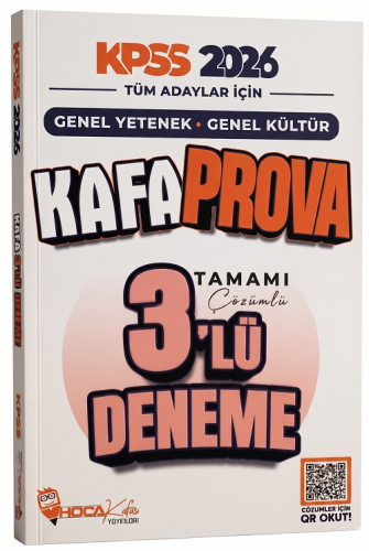 HOCA KAFASI GYGK 3 LÜ DENEME -2026