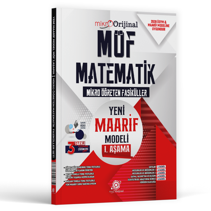 MİKRO ORİJİNAL MAARİF MÖF SET MATEMATİK - 26-27