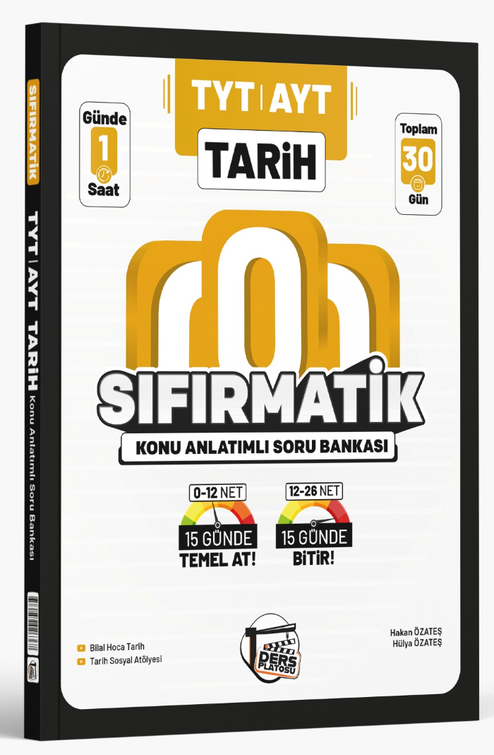 D.PLATOSU TYT AYT SIFIRMATİK K.A. KAMP TARİH -2026