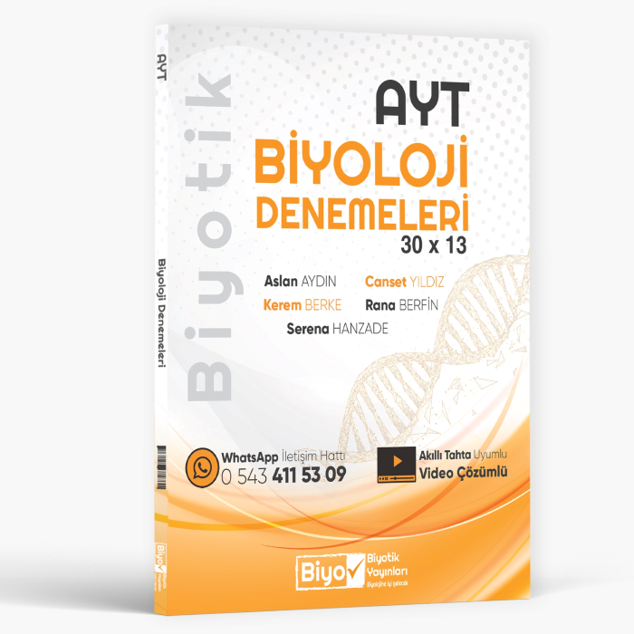 *BİYOTİK YKS AYT DENEME (30*13) BİYOLOJİ - 2025-26