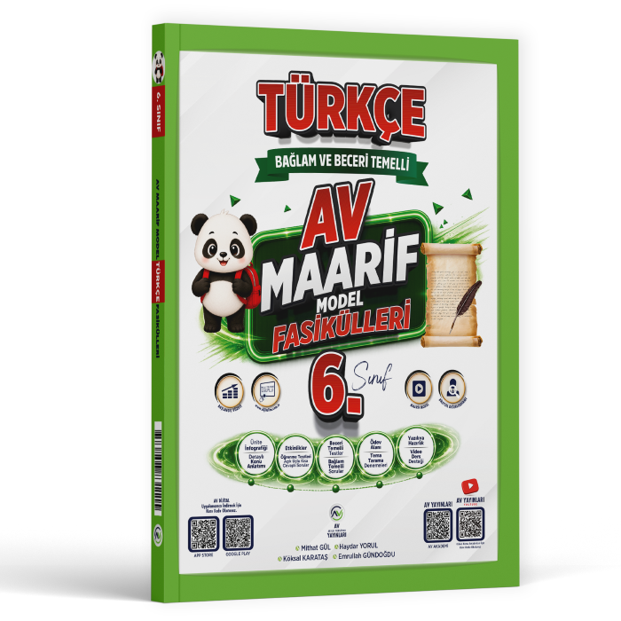AV 6.SINIF MAARİF FASİKÜL TÜRKÇE - 26-27
