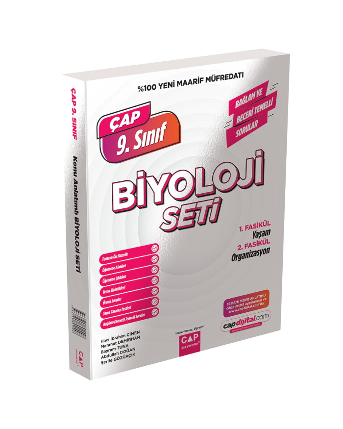 ÇAP 09.SINIF MAARİF SET BİYOLOJİ - 2026-27
