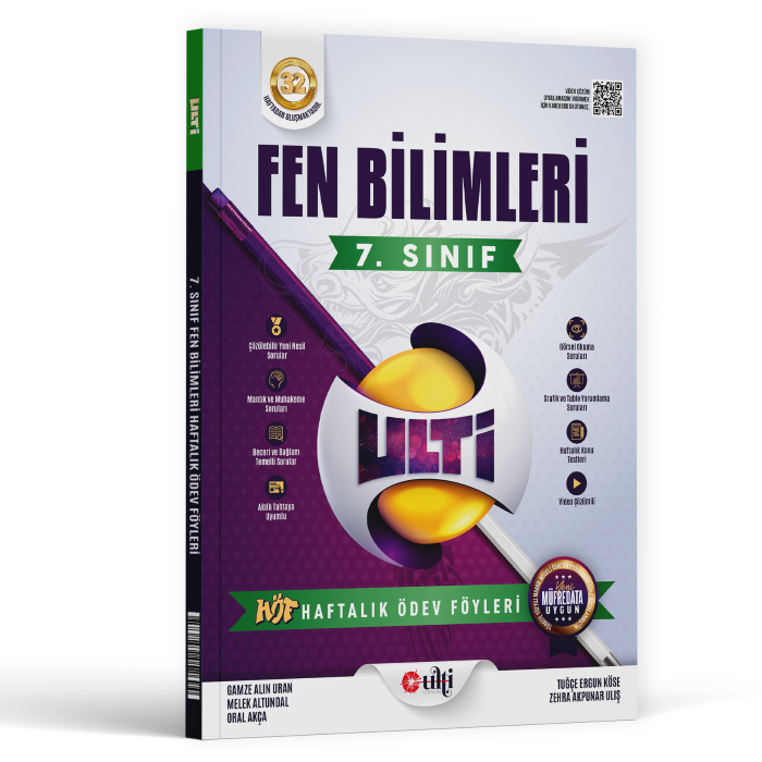 ULTİ 07.SINIF HF.ÖDEV FÖY (HÖF) FEN BİLM - 26-27