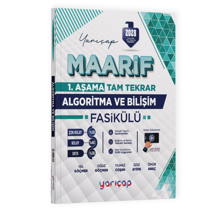 YARI ÇAP MAARİF FASİKÜL ALGORİTMA BİLİŞİM - 26-27