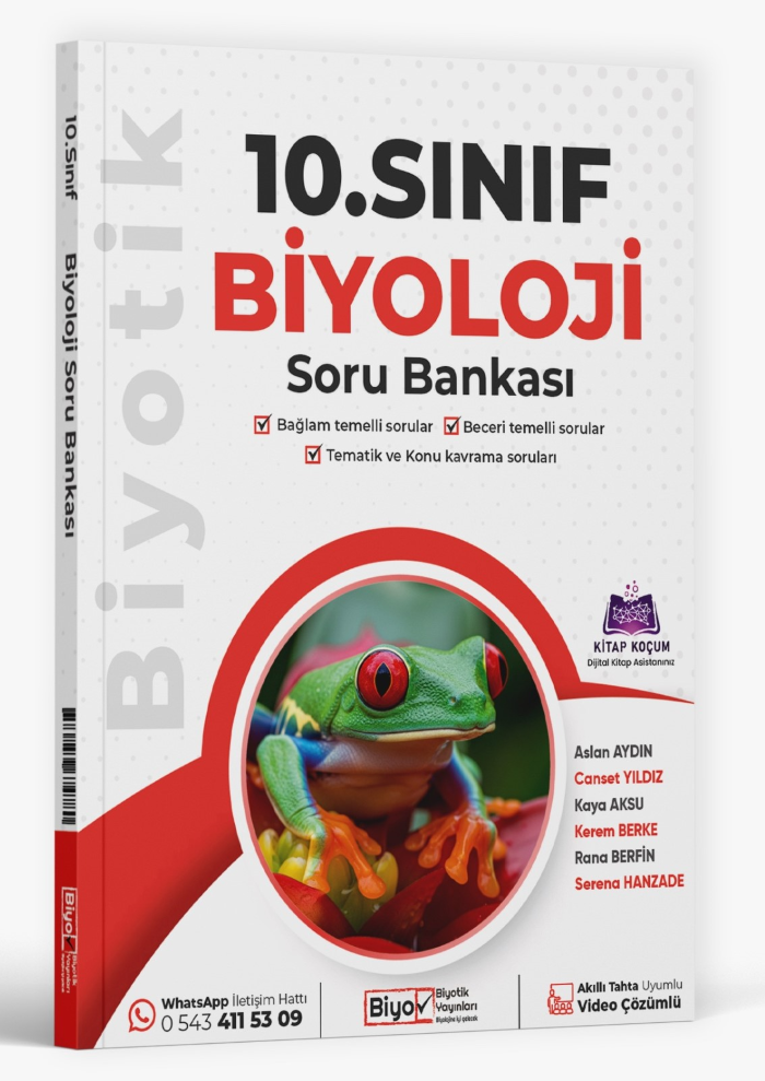 BİYOTİK 10.SINIF SORU BANKASI BİYOLOJİ - 2026-27
