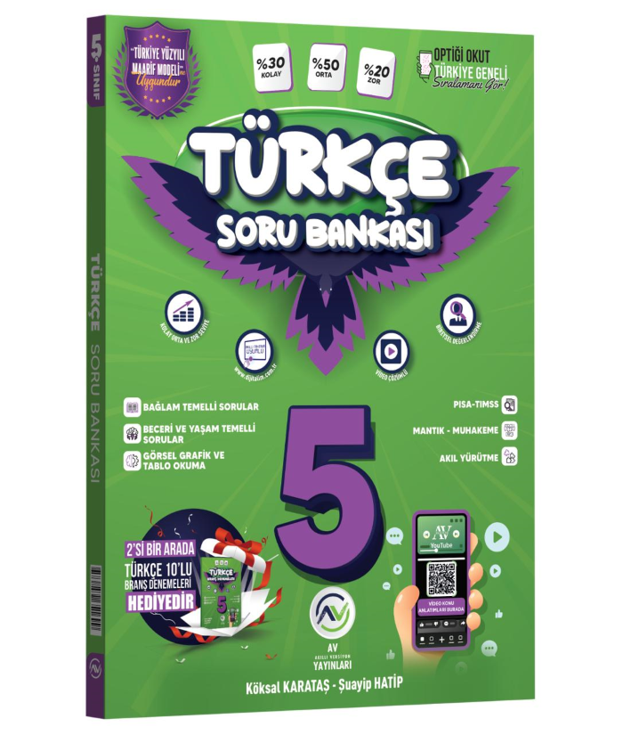 *5.SINIF AV S.B. BRANŞ DNM HEDİYE TÜRKÇE - 25-26