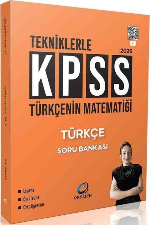 OKSİJEN TÜRKÇENİN MATEMATİĞİ KPSS TÜRKÇE SB
