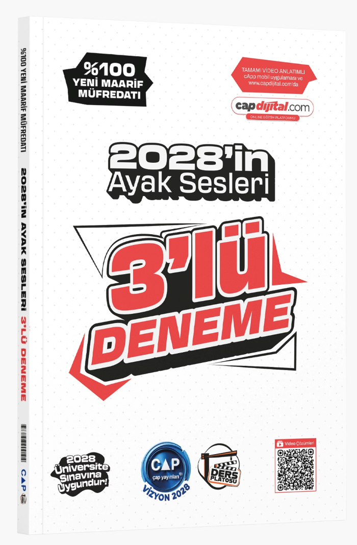 DP ÇAP MAARİF 1.AŞAMA 3LÜ DENEME - 26-27