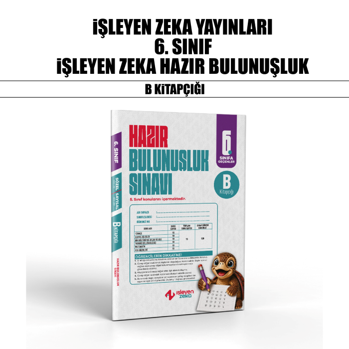İŞLEYEN 06.SINIF HAZIR BULUNUŞLUK SINAVI B - 26-27