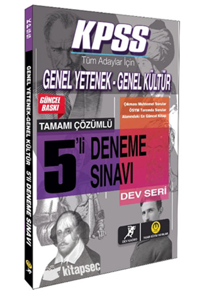 DEV KADRO GENEL YETENEK-KÜLTÜR  5 DENEME-2026