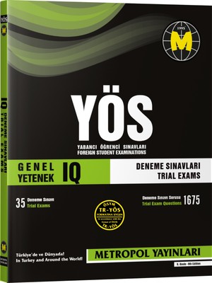 TR YÖS IQ 40 LI DENEME  -2025