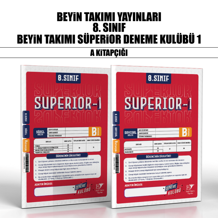 BTAKIMI 08.SINIF SUPERIOR DNM KLB SY/SZ 1-A -26-27