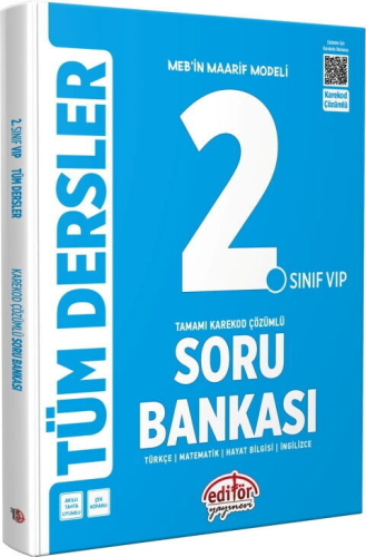 EDİTÖR 2.SINIF MAARİF MODELLİ TÜM DER.-2026-27