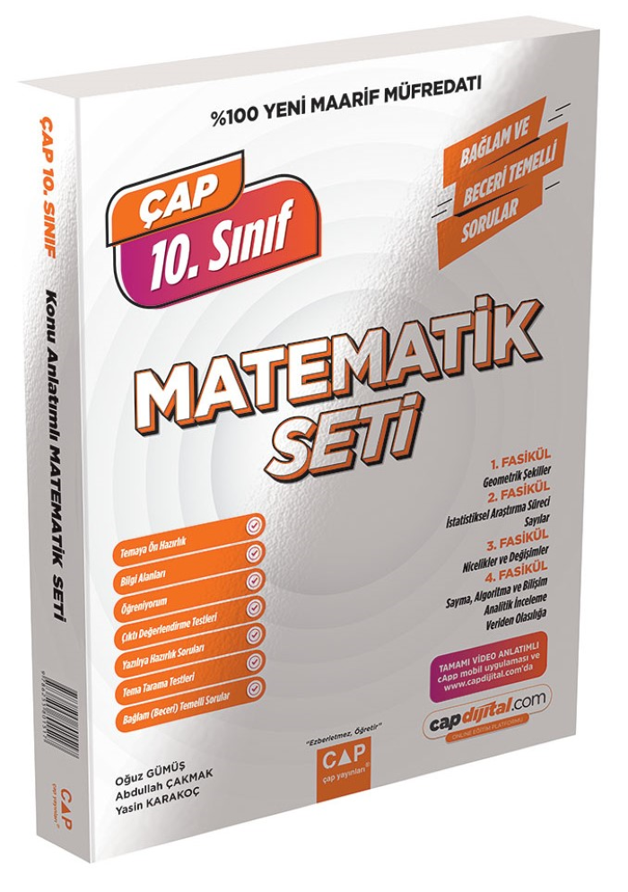 ÇAP 10.SINIF MAARİF SET MATEMATİK - 2026-27