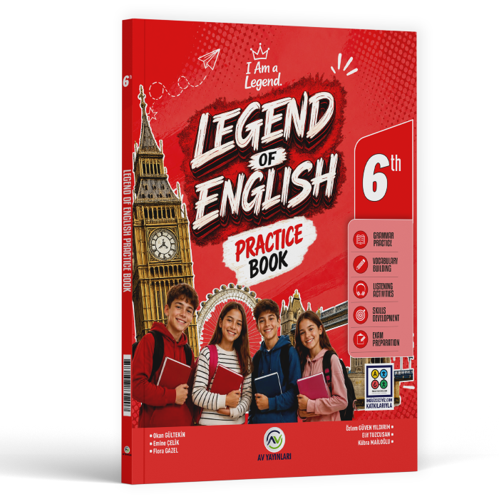 AV 6.SINIF LEGEND OF ENGLİSH PRATİCE BOOK - 26-27