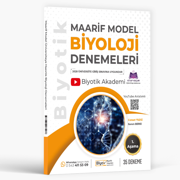 BİYOTİK Ü.HAZ MAARİF DENEME BİYOLOJİ - 2026-27