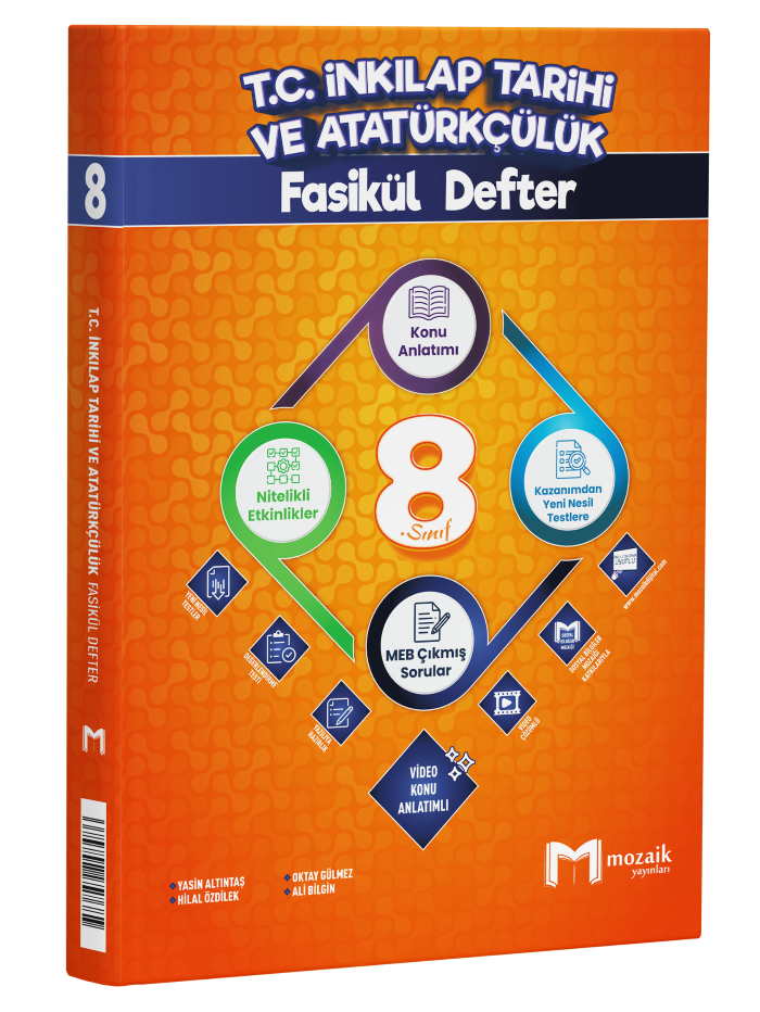 8.SINIF MOZAİK FASİKÜL DEFTER İNKILAP TRH - 26-27