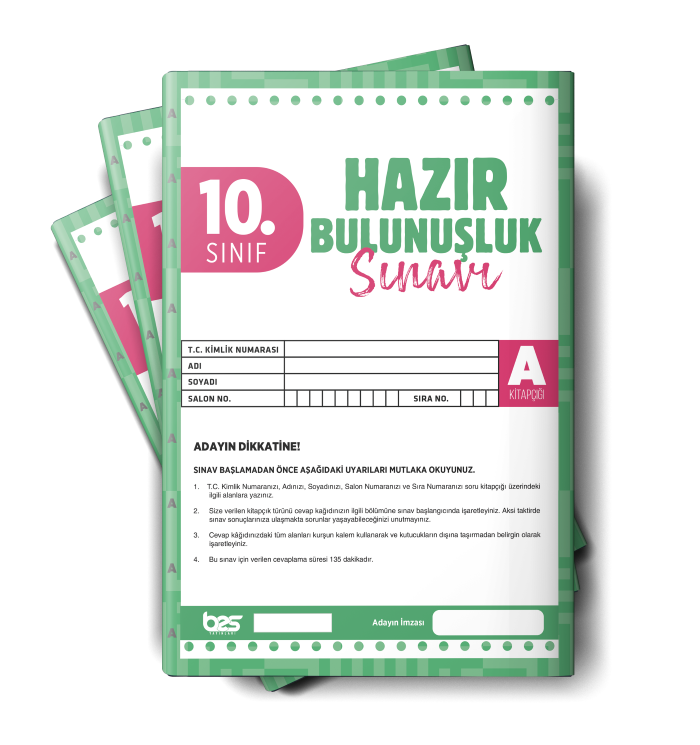 BES 10.SINIF HAZIR BULUNUŞLUK SINAVI A - 2026-27