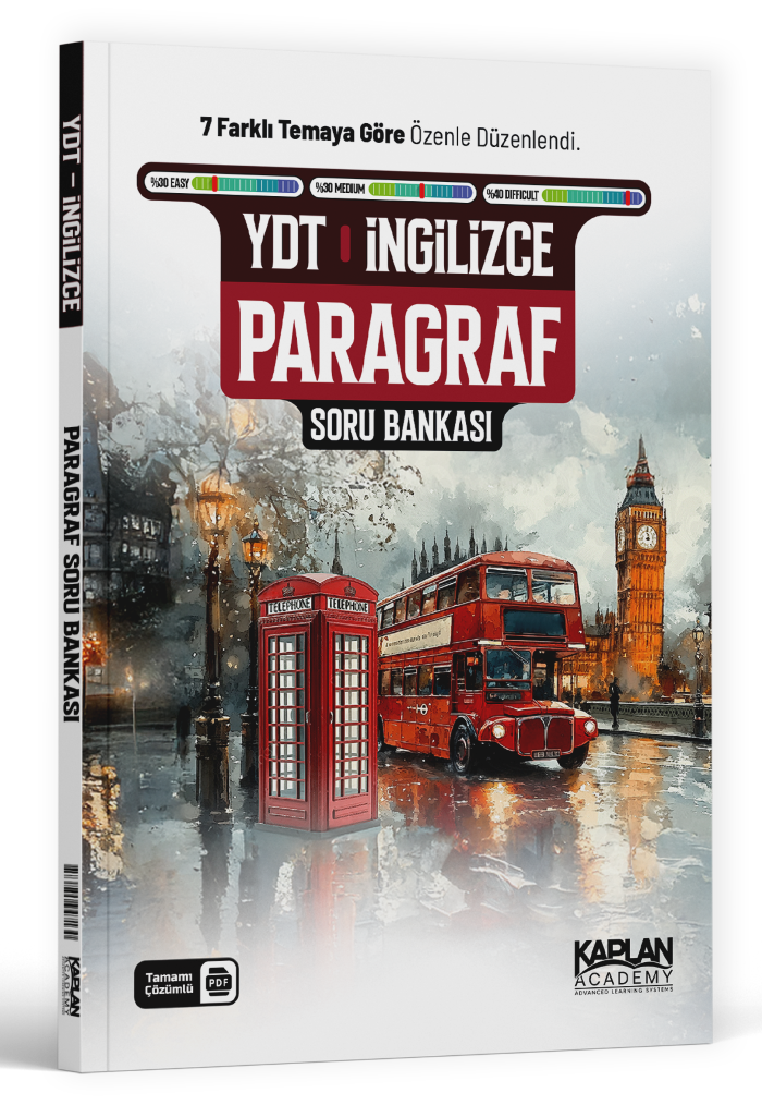 KAPLAN AKADEMİ YDT İNGİLİZCE S.B. PARAGRAF - 26