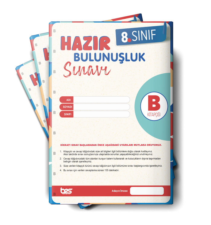 BES 08.SINIF HAZIR BULUNUŞLUK SINAVI B - 2026-27