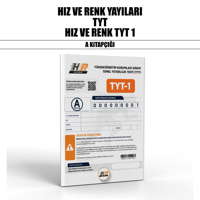 HIZ RENK YAYIN TYT SNV 1-A - 26-27