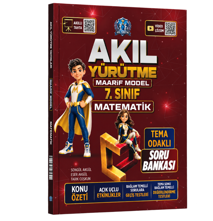AKIL YRT 7.SINIF MAARİF KÖ.SB. MATEMATİK - 26-27