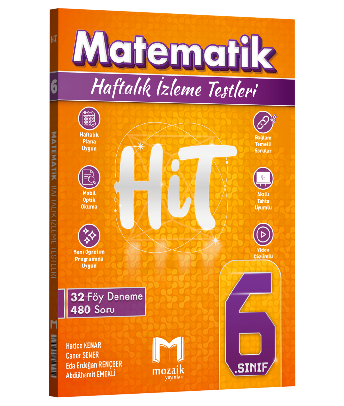 MOZAİK 6.SINIF HİT 32 LI DENEME MATEMATİK - 26-27