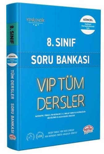 8. SINIF VIP TÜM DERSLER SORU BANKASI -2026-27