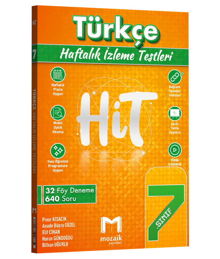 MOZAİK 7.SINIF HİT 32 LI DENEME TÜRKÇE - 26-27