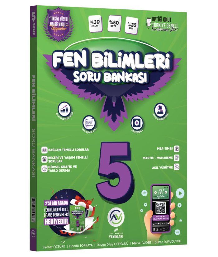AV 5.SINIF S.B. BRANŞ DNM HEDİYE FEN BİLM. - 26-27