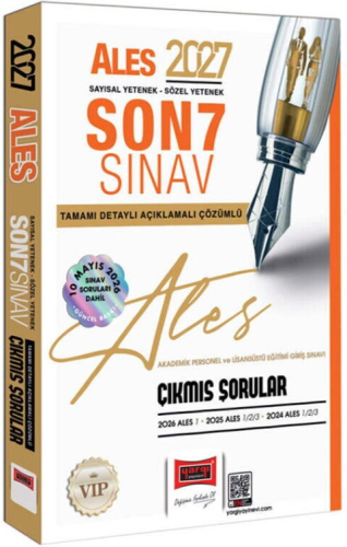 YARGI ALES SAYISAL SÖZ..SON 7 SINAV ÇIK.SORU -2027