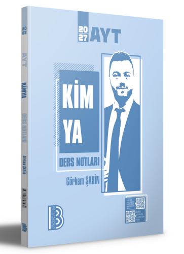 B.HOCAM YKS AYT DERS NOTLARI KİMYA -2027