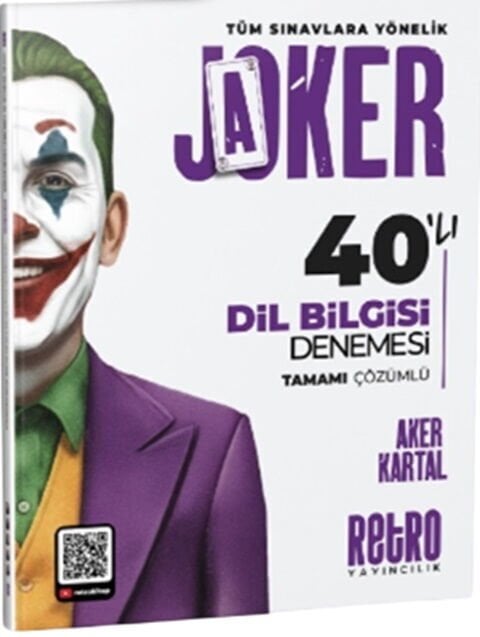 RETRO AKER KARTAL ÖSYM 40 LI DİLBİLGİSİ DEN.- 2026