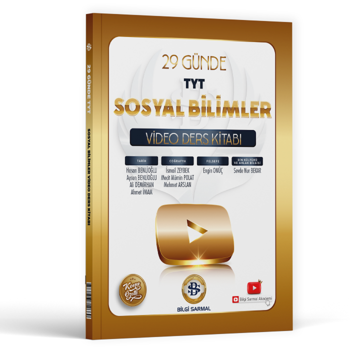 *SARMAL TYT VİDEO DERS 29 GNDE SOSYAL B.- 25-26