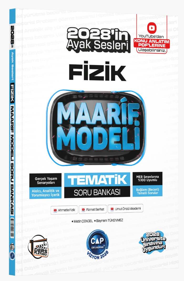 ÇAP ÜNİHAZ. MAARİF TEMATİK S.B. FİZİK - 2026