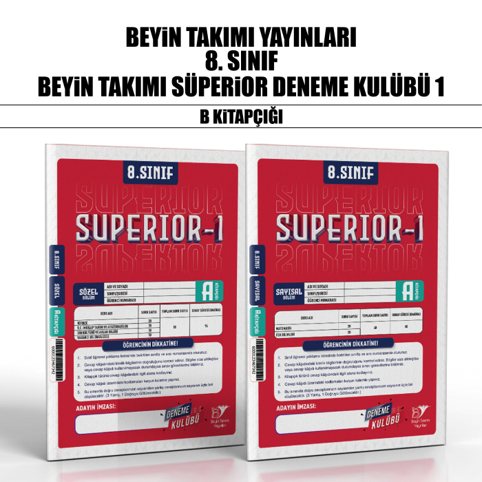BTAKIMI 08.SINIF SUPERIOR DNM KLB SY/SZ 1-B -26-27